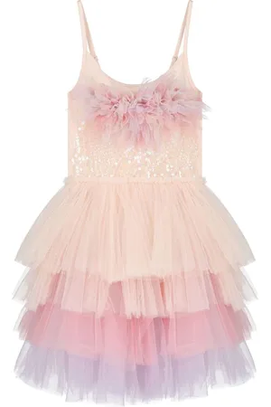 Tutu Du Monde Vestido de tul con detalles de lentejuelas