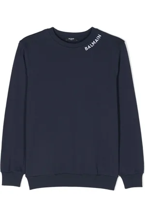 Balmain Sudadera con logo bordado