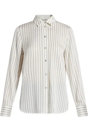 Vince Camisa slim con motivo de rayas