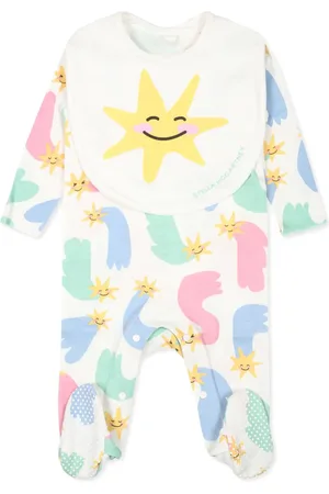 Stella McCartney Set de mameluco con estampado gráfico