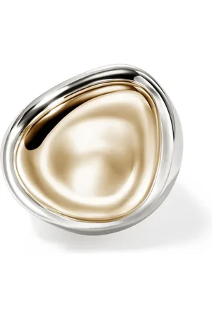 John Hardy Anillo Pebble en oro amarillo de 14k