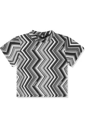 Missoni Playera con estampado en zigzag