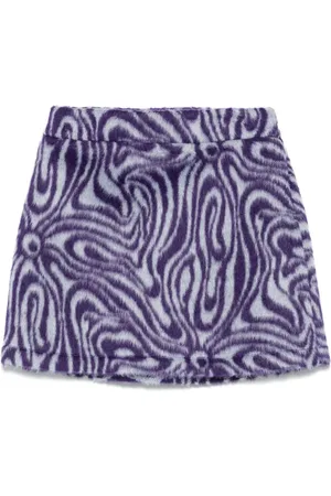 PUCCI Junior Falda con motivo de remolino