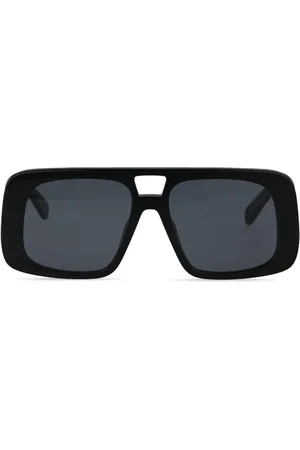 Stella McCartney Lentes de sol con armazón cuadrada oversize