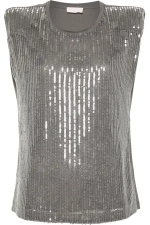 Liu Jo Camiseta bordada con lentejuelas