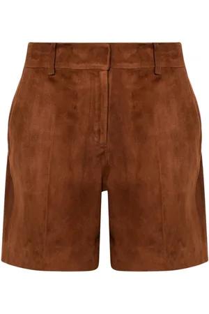 ERMANNO SCERVINO Shorts de gamuza