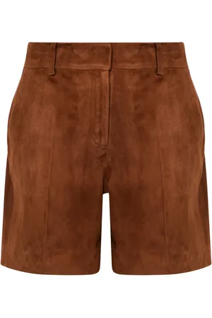 ERMANNO SCERVINO Shorts de gamuza
