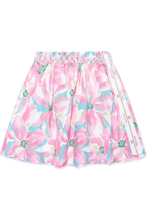 Escada Falda con estampado floral