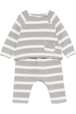 TEDDY & MINOU Set de pantalones a rayas