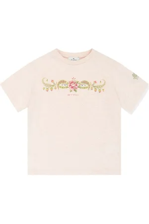 Etro Playera con estampado floral