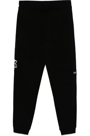EA7 Pants con logo engomado
