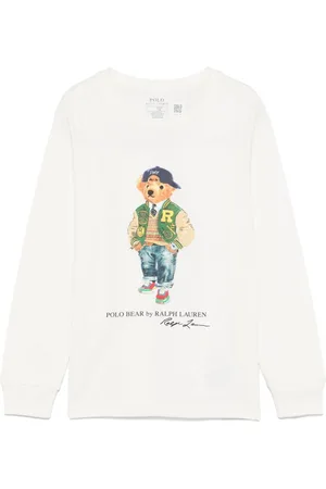 Ralph Lauren Playera con motivo Polo Bear