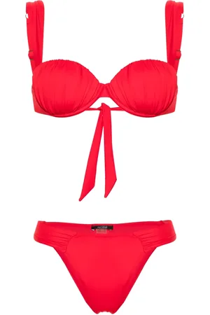 Noire Swimwear Bikini estilo balconette fruncido