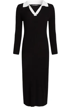 Karl Lagerfeld Vestido tipo polo Essential