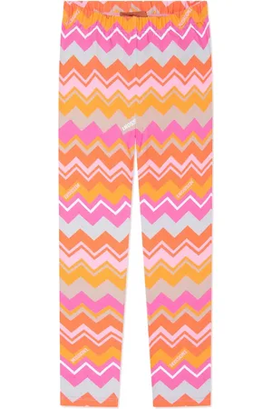Missoni Leggins con estampado en zigzag