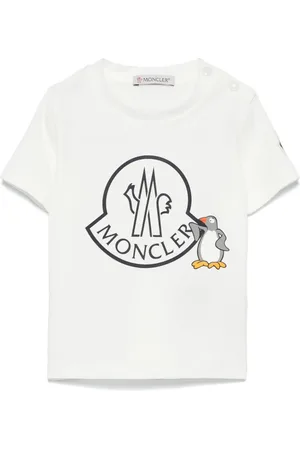 Moncler Playera con logo estampado