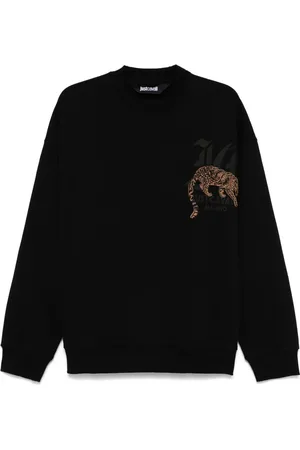 Roberto Cavalli Sudadera con logo estampado