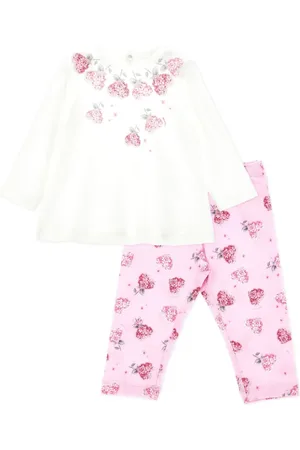 MONNALISA Set de pantalones con estampado floral