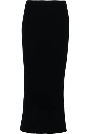 Allude Falda midi de cachemira