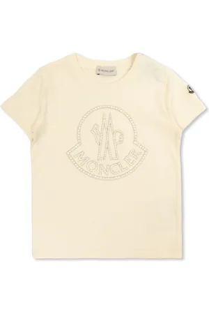 Moncler Playera con logo con cristales