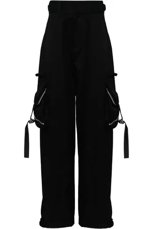 OFF-WHITE Pantalones cargo con diseño recto