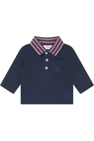 Etro Playera tipo polo con motivo Pegaso