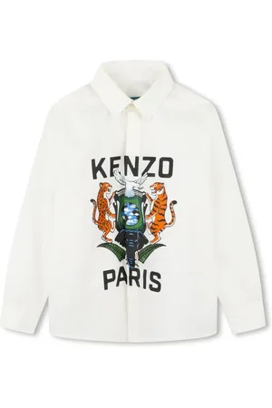 Kenzo Camisa con estampado gráfico