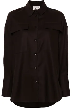 SEMICOUTURE Camisa de sarga