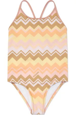 Missoni Traje de baño con estampado en zigzag