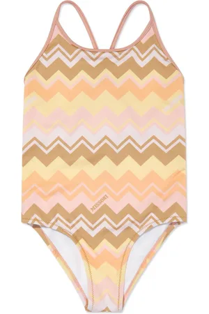 Missoni Traje de baño con estampado en zigzag