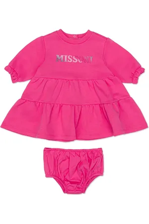 Missoni Set de dos vestidos con logo en relieve