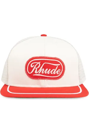 Rhude Gorra trucker con aplique del logo