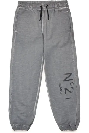 Nº21 Pants con logo estampado