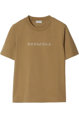 Burberry Playera con logo de cachemira