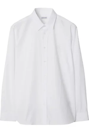 Burberry Camisa con logo bordado
