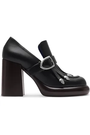 Burberry Zapatillas con cuña de 95mm