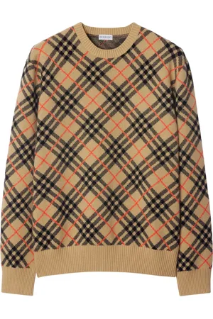 Burberry Suéter de cachemira con motivo de cuadros