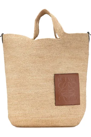 Loewe Bolsa satchel Large Raffia Slit 2020-2023