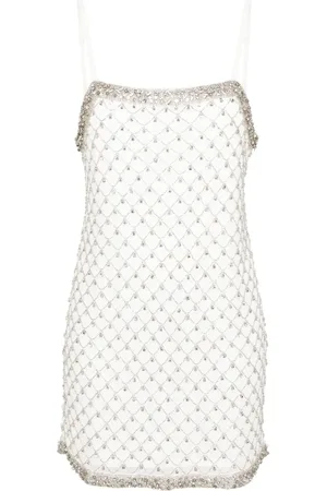 Pinko Vestido corto con detalles de cristal