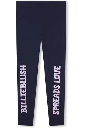 Billieblush Leggins con letras del logo