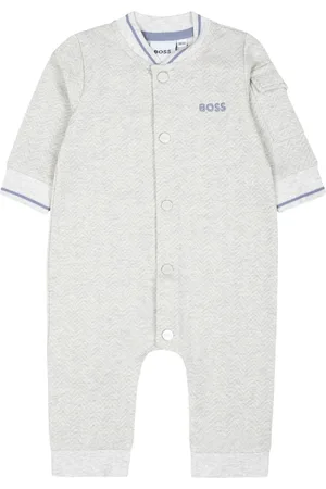 HUGO BOSS Romper con logo bordado