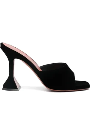Amina Muaddi Mules Lupita con tacón 95mm