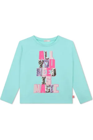 Billieblush Playera con detalles de lentejuelas