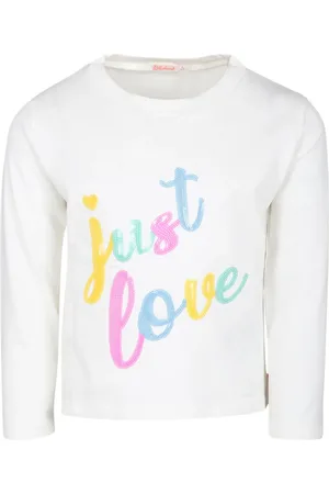 Billieblush Playera con logo y lentejuelas