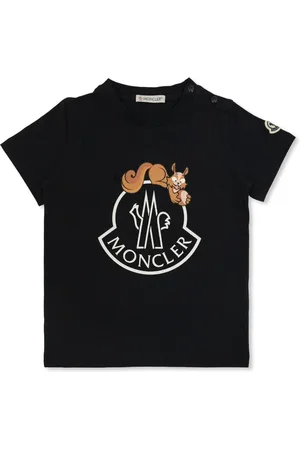 Moncler Playera con logo estampado