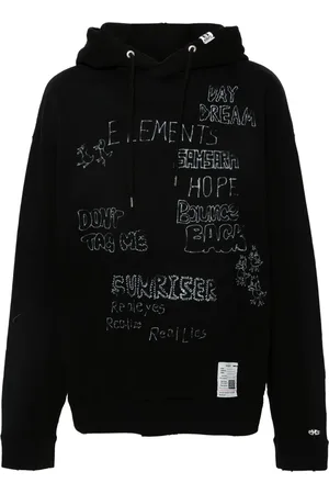 Maison Mihara Yasuhiro Hoodie con estampado gráfico