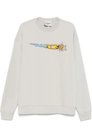 Iceberg Sudadera con estampado de caricatura de x Garfield