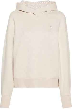 HUGO BOSS Hoodie con efecto mélange