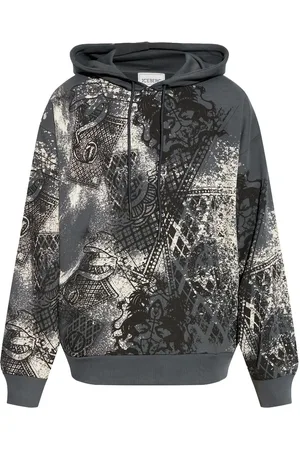 Iceberg Hoodie con estampado abstracto