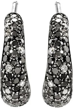 John Hardy Arracadas Surf J con diamantes